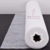 Pre cut disposable bed sheet white